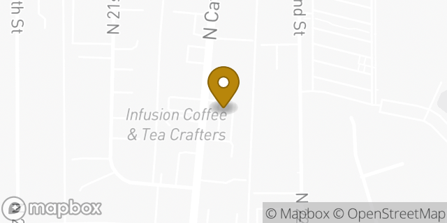 Map showing the location of S and O Caribbean Grocery in Phoenix, AZ 85022