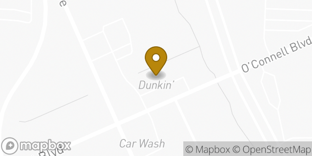 Map showing the location of Dunkin' in Fort Carson, CO 80913
