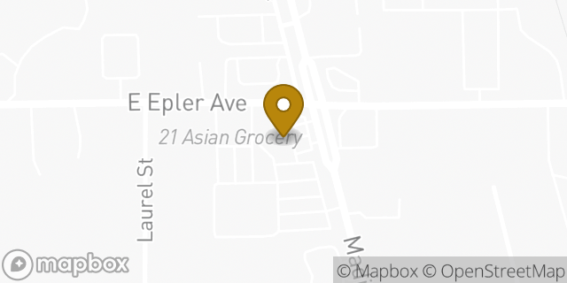 Map showing the location of ATM SPEEDWAY #6141 in Indianapolis, IN 46227