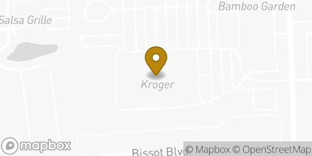 Map showing the location of Kroger in Fort Wayne, IN