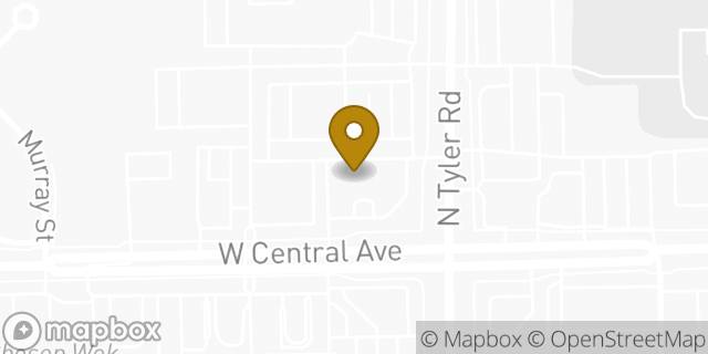 Map showing the location of Enterprise Car Sales in Wichita, KS 67212