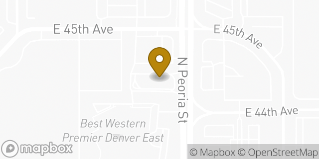 Map showing the location of McDonald's in Denver, CO 80239