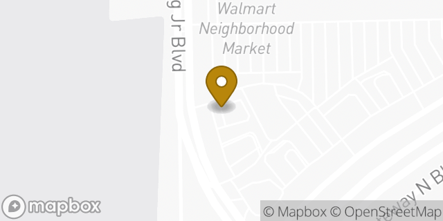 Map showing the location of The UPS Store in El Paso, TX 79934