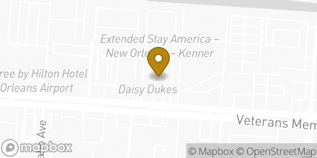 Map showing the location of Sonic Drive In in Kenner, LA 70062