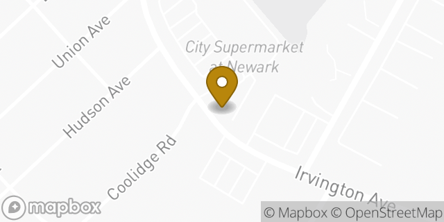 Map showing the location of Amazon Locker - Deal in Newark, NJ 07106