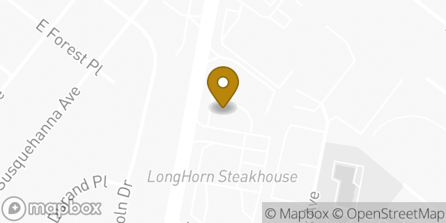 Map showing the location of Starbucks in Rochelle Park, NJ 07662