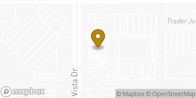 Map showing the location of Pearle Vision in Gilbert, AZ 85295