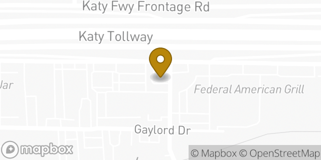 Map showing the location of Starbucks in Houston, TX 77024