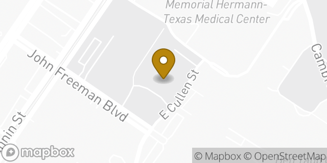 Map showing the location of Amazon Locker - Skate in Houston, TX 77030