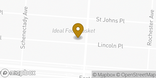 Map showing the location of Chipotle Mexican Grill in Brooklyn, NY 11213