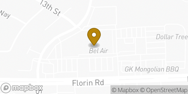 Map showing the location of Coinstar in Sacramento, CA 95831