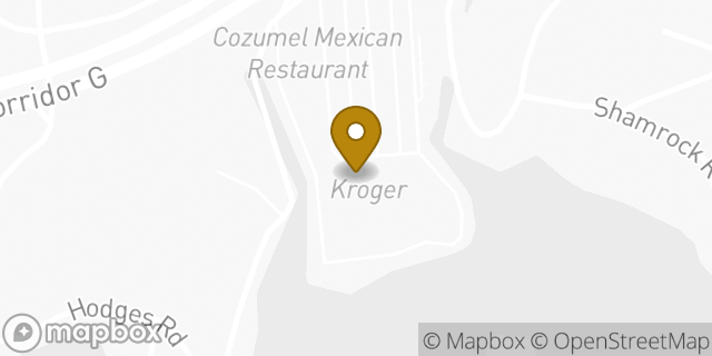 Map showing the location of Starbucks Coffee Company in Charleston, WV 25314