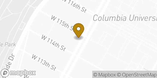Map showing the location of Lululemon in New York, NY 10025