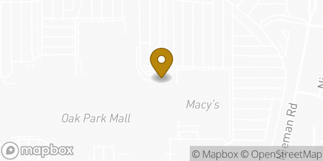 Map showing the location of Amazon Locker - Lona in Overland Park, KS 66214
