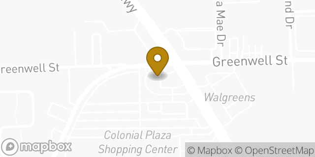 Map showing the location of Chase Bank in Baton Rouge, LA 70805