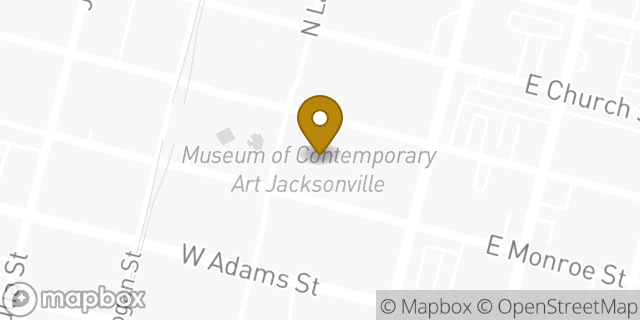 Map showing the location of The Church of Jesus Christ of Latter-day Saints in Jacksonville, FL 32202