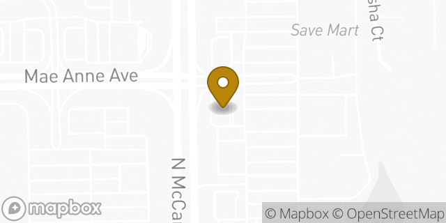 Map showing the location of Chase Bank in Reno, NV 89503