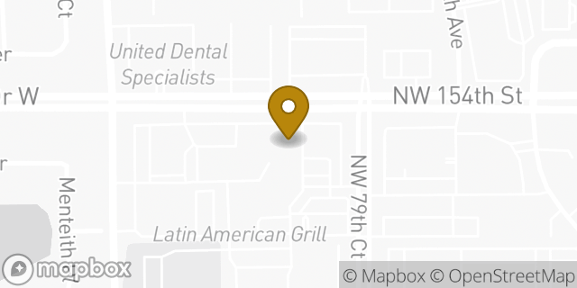 Map showing the location of Chipotle Mexican Grill in Miami Lakes, FL 33016