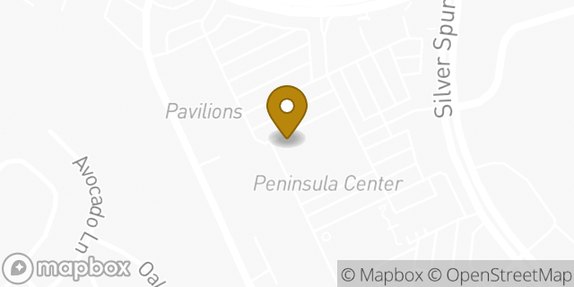 Map showing the location of Baskin Robbins in Rolling Hills Estates, CA 90274