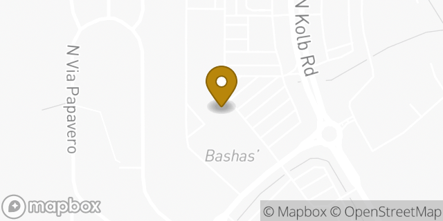 Map showing the location of The UPS Store in Tucson, AZ 85750