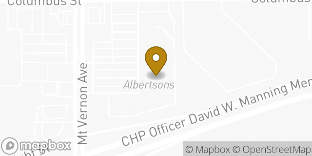 Map showing the location of Coinme in Bakersfield, CA 93306