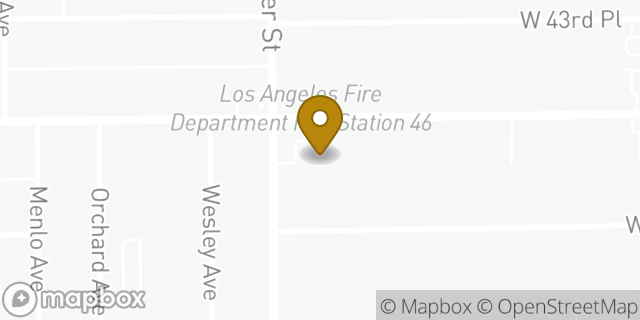 Map showing the location of ATM 7ELEVEN-FCTI in Los Angeles, CA 90037