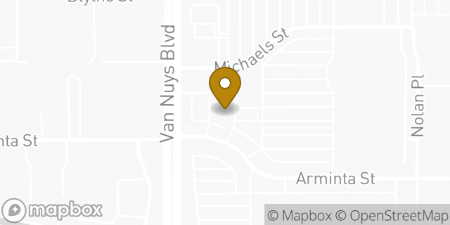 Map showing the location of ATM 7ELEVEN-FCTI in Van Nuys, CA