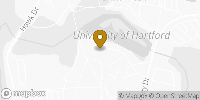 Map showing the location of Starbucks Coffee Company in West Hartford, CT 06117