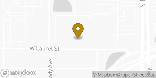 Map showing the location of HomeGoods in Tampa, FL 33607