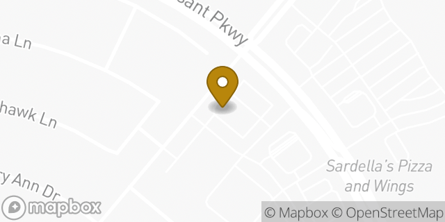 Map showing the location of Amazon Locker - Benchmarking in Peoria, AZ 85382