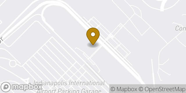 Map showing the location of Avis Car Rental in Indianapolis, IN 46241