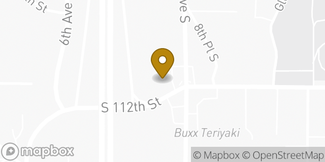 Map showing the location of Amazon Locker - Aroma in Seattle, WA 98168