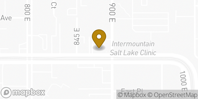 Map showing the location of Amazon Locker - Petrichor in Salt Lake City, UT 84102