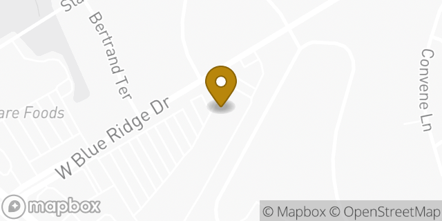 Map showing the location of Amazon Locker - Anime in GREENVILLE, SC 29611