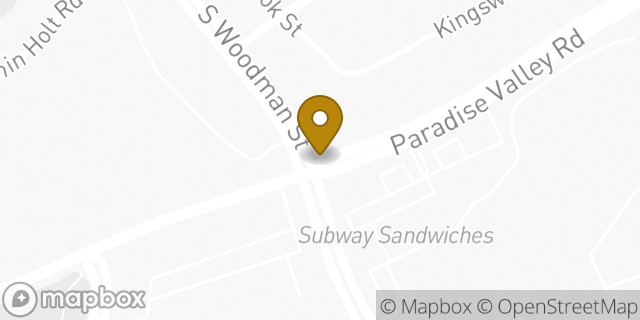 Map showing the location of AutoZone in San Diego, CA 92139