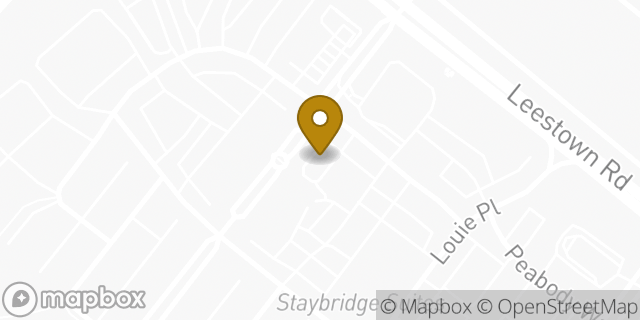 Map showing the location of Starbucks Coffee Company in Lexington, KY 40511