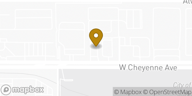Map showing the location of Sonic Drive In in Las Vegas, NV 89129