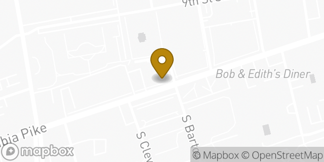Map showing the location of Coinme in Arlington, VA 22204