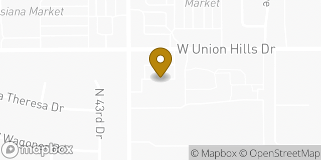 Map showing the location of QuikTrip in Glendale, AZ 85308