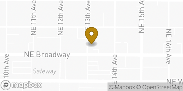 Map showing the location of Subway in Portland, OR 97232