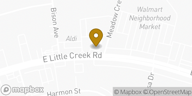 Map showing the location of McDonald's in Norfolk, VA 23518