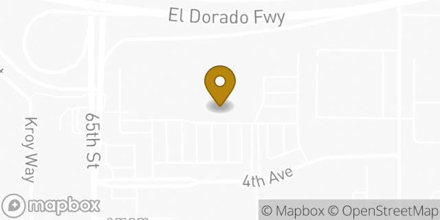Map showing the location of Target in Sacramento, CA 95817