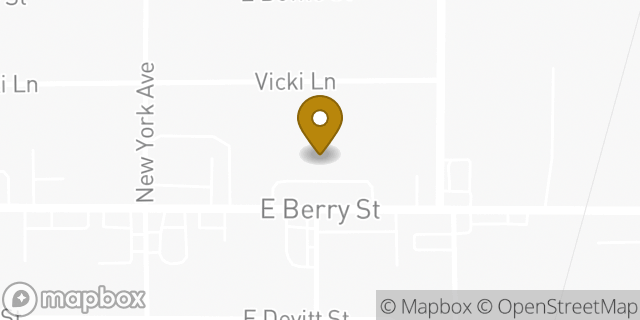 Map showing the location of Papa Johns Pizza in Fort Worth, TX 76110