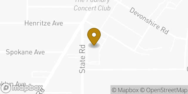 Map showing the location of Walgreens Photo in Cleveland, OH 44109