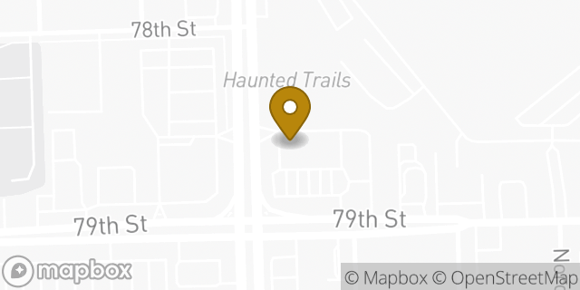 Map showing the location of Amazon Locker - Swansea in Burbank, IL 60459