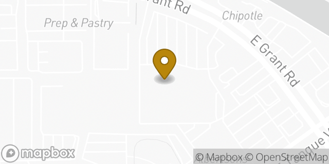 Map showing the location of Target in Tucson, AZ 85715