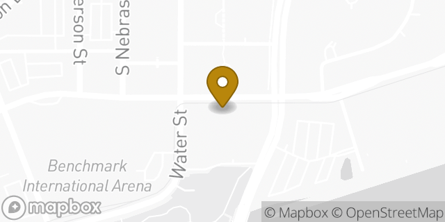 Map showing the location of Publix in Tampa, FL 33602