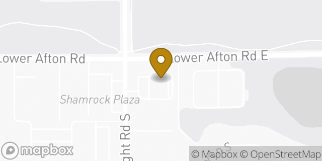 Map showing the location of Amazon Locker - Recognition in Saint Paul, MN 55109