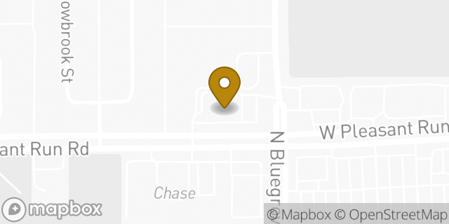 Map showing the location of Walgreens in Lancaster, TX 75146