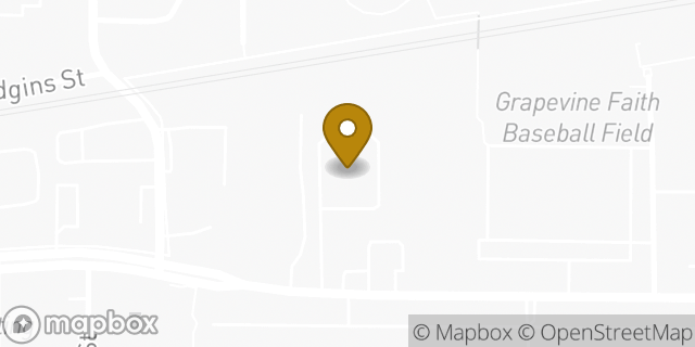 Map showing the location of Budget in Grapevine, TX 76051